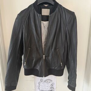 Soia & Kyo Black Leather Jacket